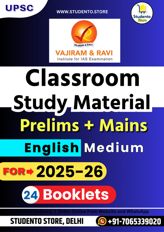 Vajiram and Ravi Complete GS Notes