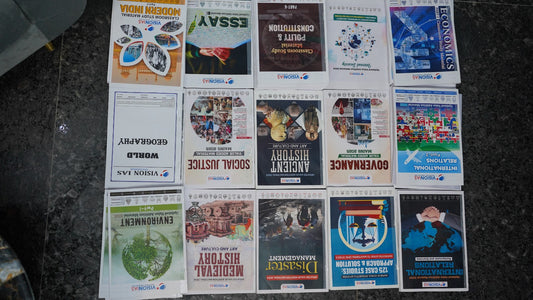 Vision IAS Notes 2025-26 (English) 51 Booklet|Latest Complete Study Material For UPSC (Copy)